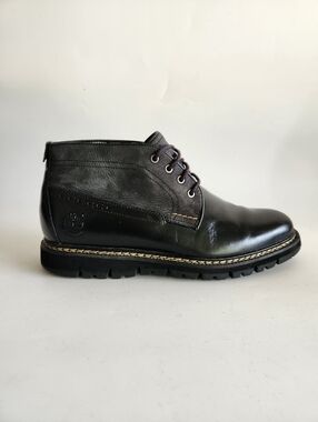 Timberland Britton Hill  Chukka Boots Black Waterproof Leather Mens Size 8